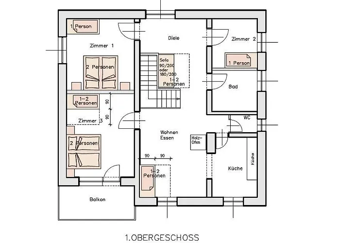 Appartement Panoramablick Exklusiv *